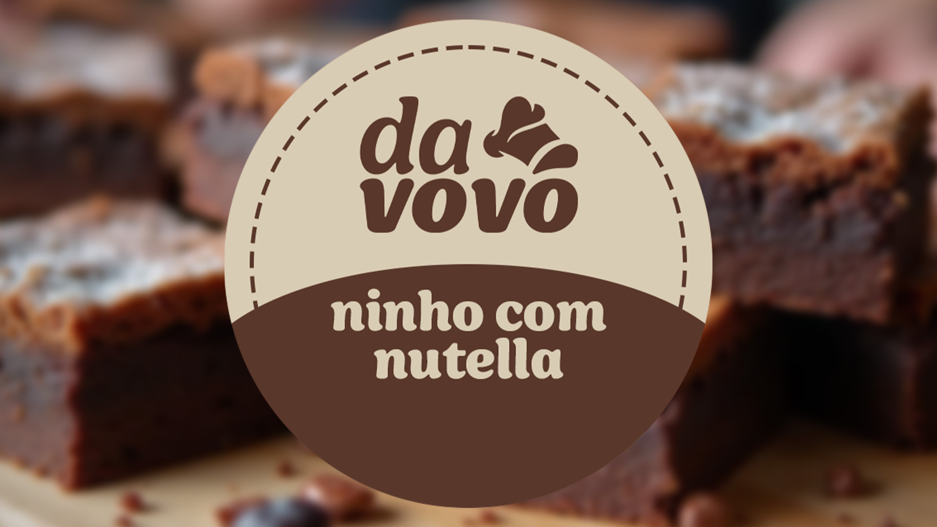Brownie - Ninho com Nutella