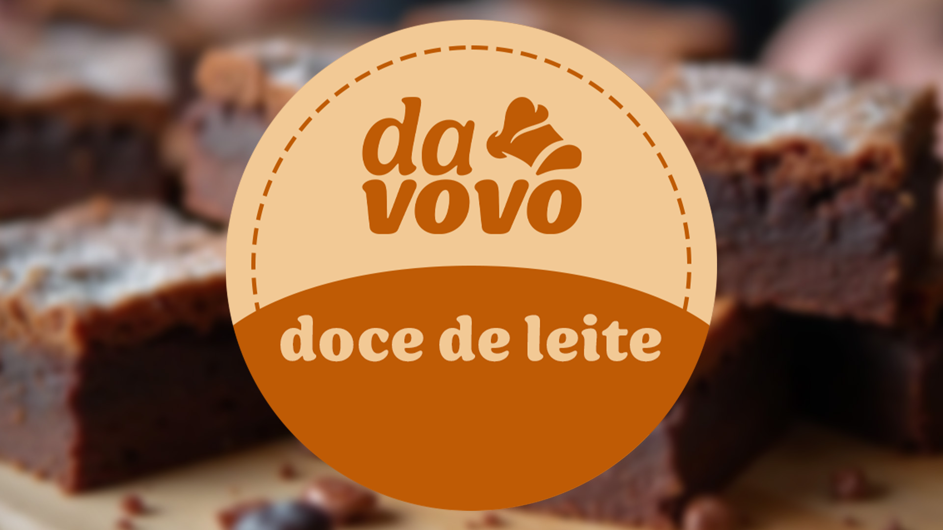 Brownie - Doce de leite