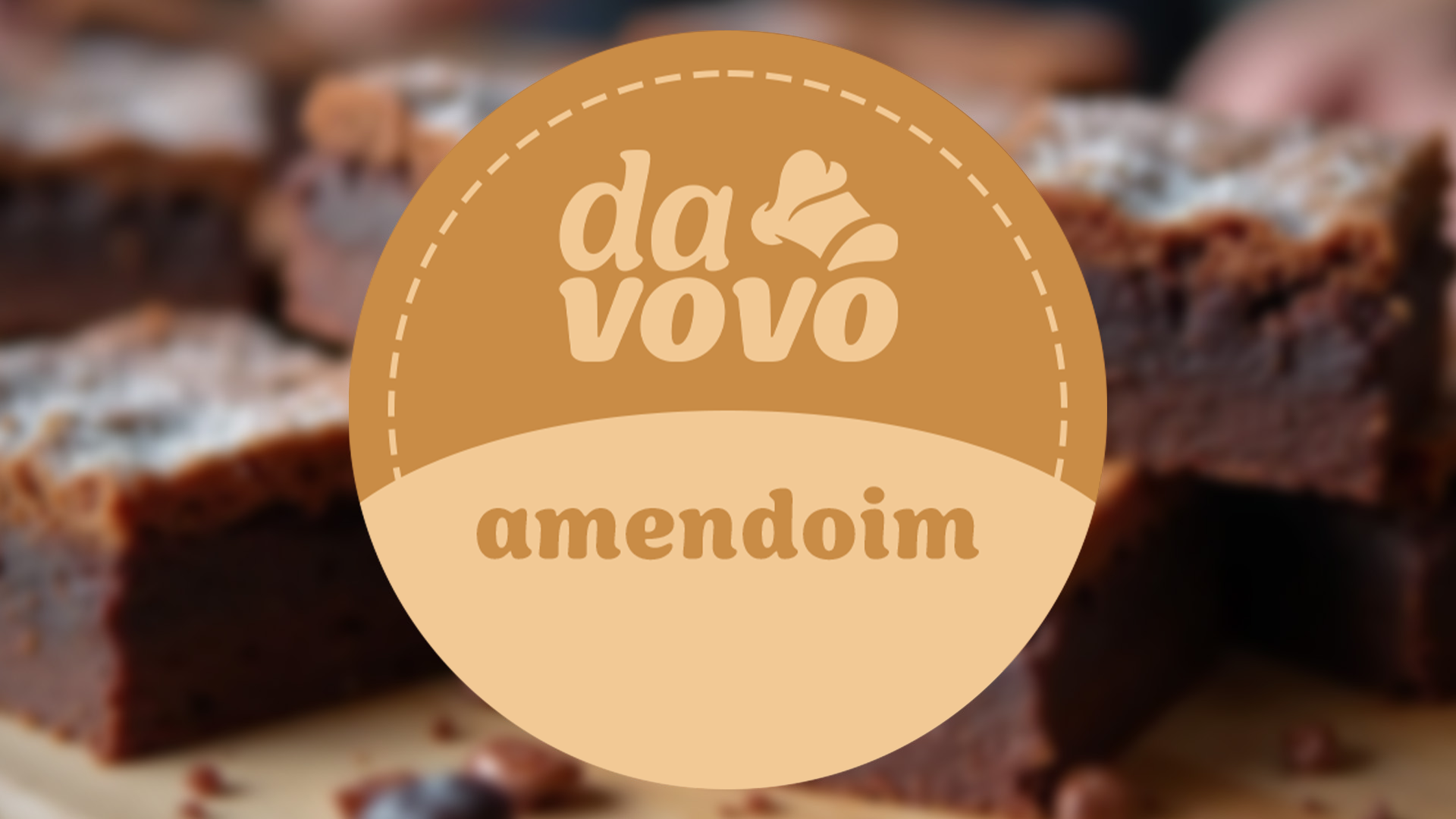 Brownie - Amendoim